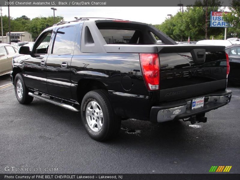 Black / Gray/Dark Charcoal 2006 Chevrolet Avalanche LS