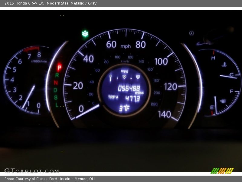 Modern Steel Metallic / Gray 2015 Honda CR-V EX