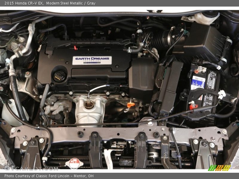 Modern Steel Metallic / Gray 2015 Honda CR-V EX