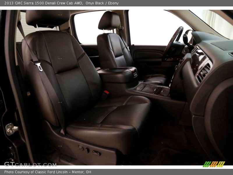 Onyx Black / Ebony 2013 GMC Sierra 1500 Denali Crew Cab AWD
