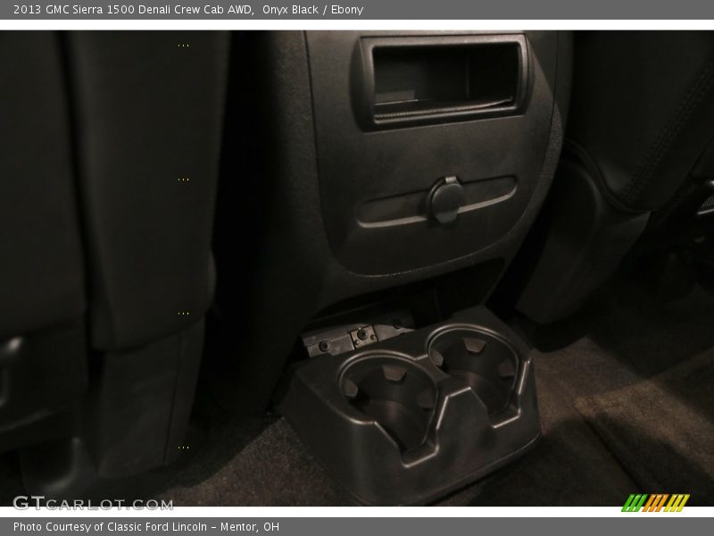 Onyx Black / Ebony 2013 GMC Sierra 1500 Denali Crew Cab AWD