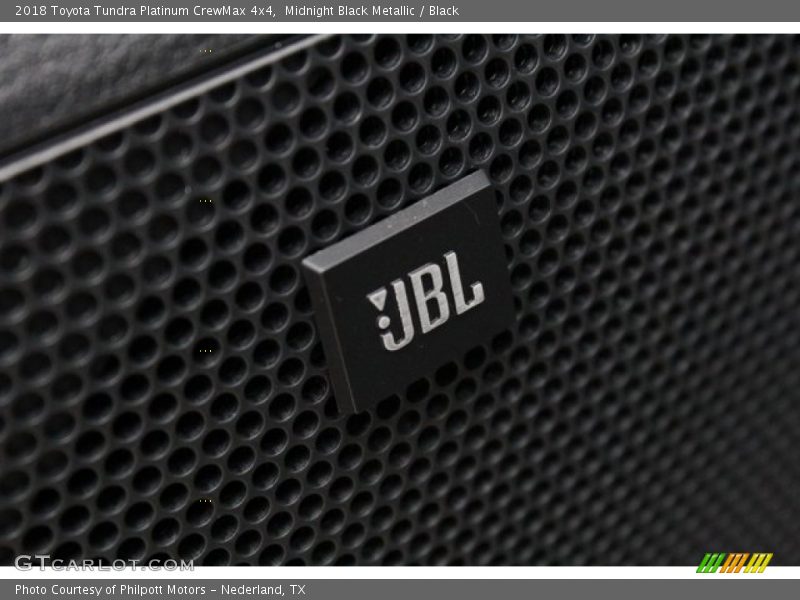 Midnight Black Metallic / Black 2018 Toyota Tundra Platinum CrewMax 4x4