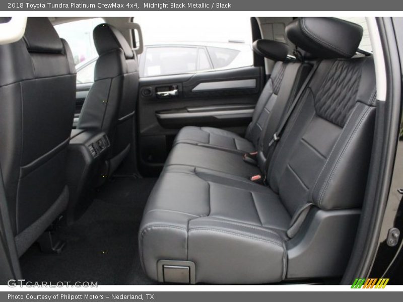 Midnight Black Metallic / Black 2018 Toyota Tundra Platinum CrewMax 4x4