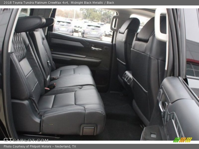 Midnight Black Metallic / Black 2018 Toyota Tundra Platinum CrewMax 4x4