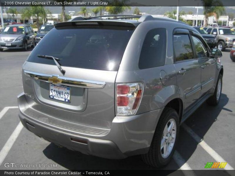 Dark Silver Metallic / Light Gray 2006 Chevrolet Equinox LT