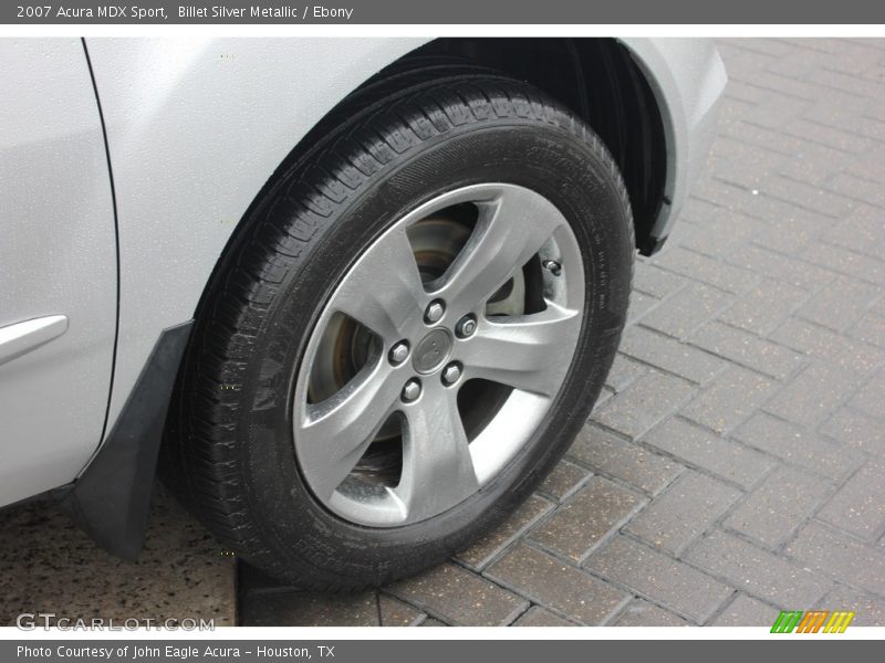 Billet Silver Metallic / Ebony 2007 Acura MDX Sport