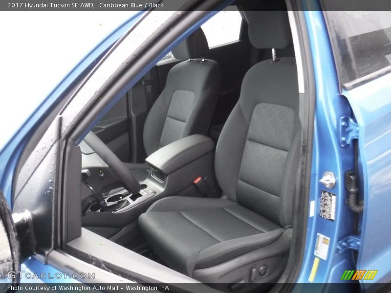 Caribbean Blue / Black 2017 Hyundai Tucson SE AWD