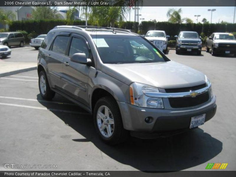 Dark Silver Metallic / Light Gray 2006 Chevrolet Equinox LT