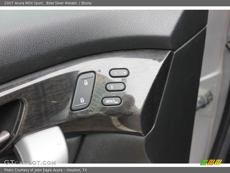 Billet Silver Metallic / Ebony 2007 Acura MDX Sport