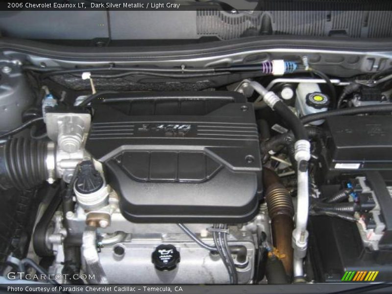 Dark Silver Metallic / Light Gray 2006 Chevrolet Equinox LT