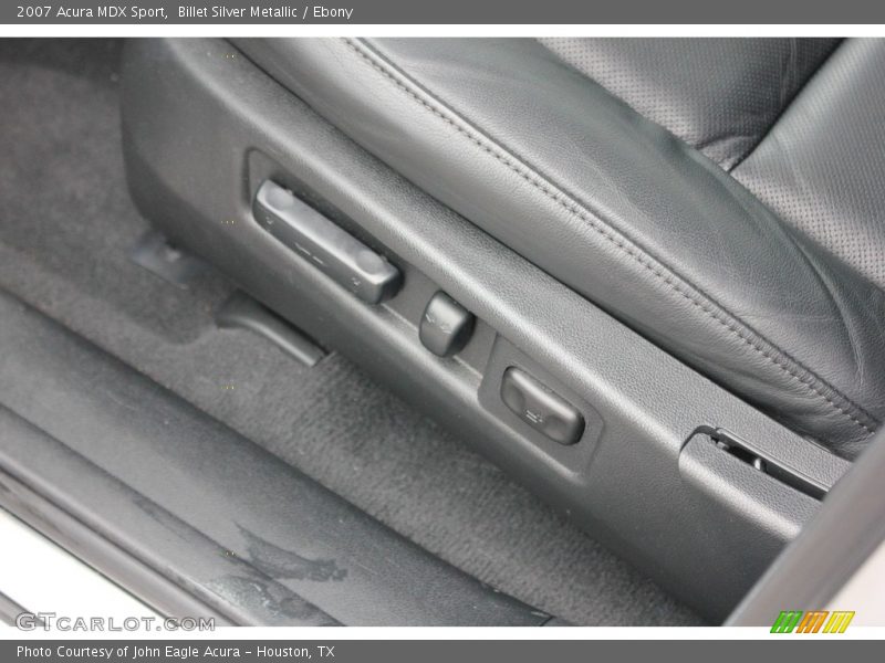 Billet Silver Metallic / Ebony 2007 Acura MDX Sport