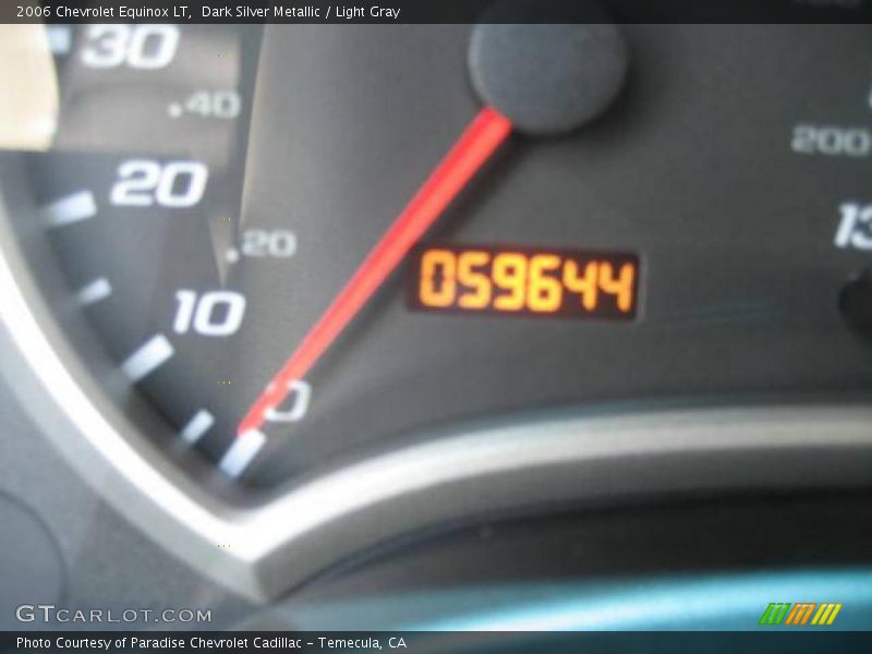 Dark Silver Metallic / Light Gray 2006 Chevrolet Equinox LT