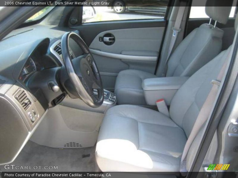 Dark Silver Metallic / Light Gray 2006 Chevrolet Equinox LT