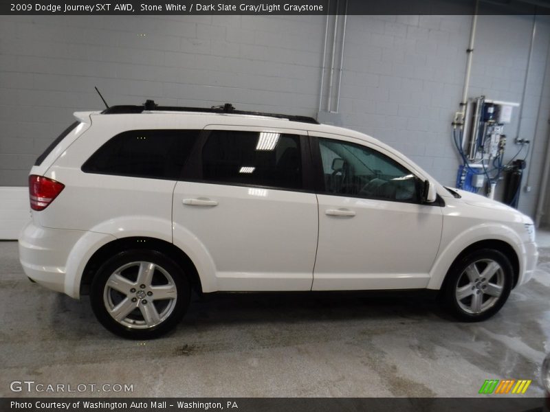 Stone White / Dark Slate Gray/Light Graystone 2009 Dodge Journey SXT AWD