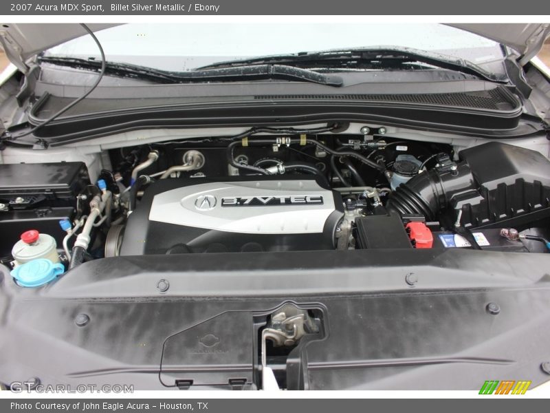 Billet Silver Metallic / Ebony 2007 Acura MDX Sport