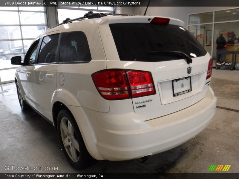 Stone White / Dark Slate Gray/Light Graystone 2009 Dodge Journey SXT AWD