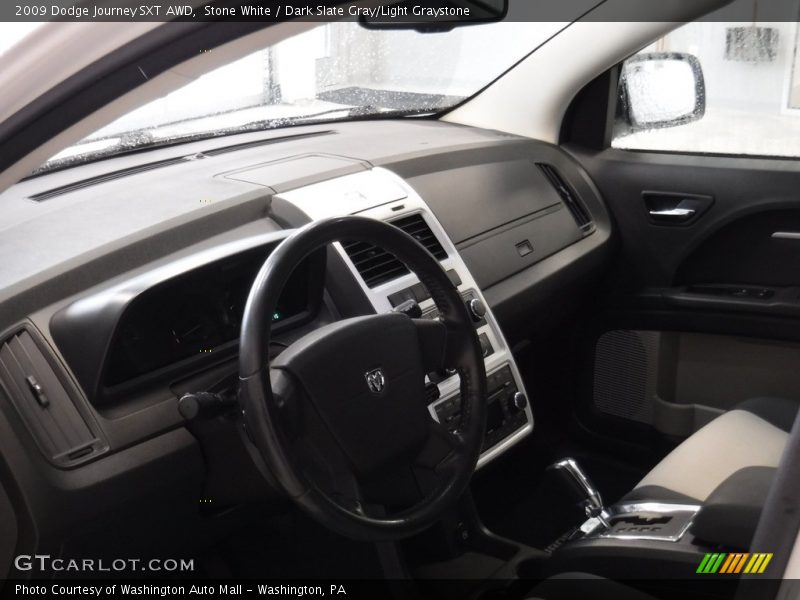 Stone White / Dark Slate Gray/Light Graystone 2009 Dodge Journey SXT AWD