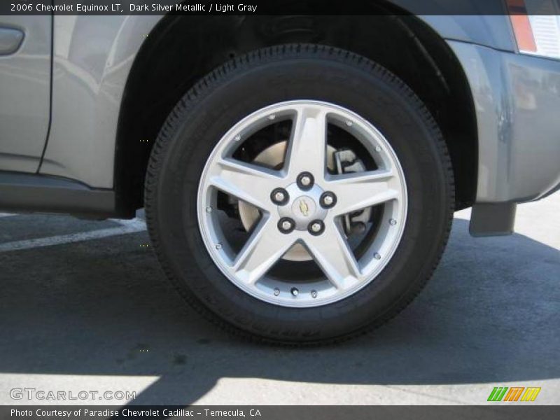Dark Silver Metallic / Light Gray 2006 Chevrolet Equinox LT