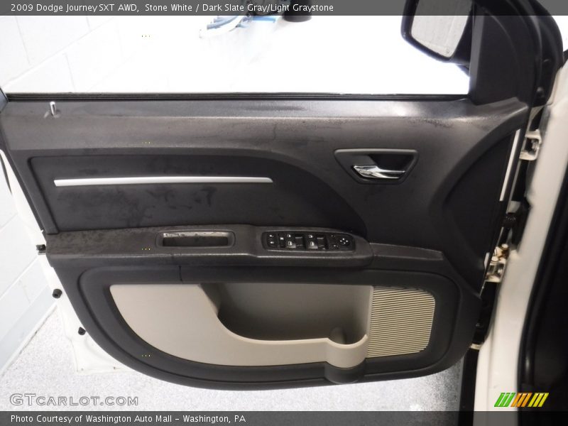 Stone White / Dark Slate Gray/Light Graystone 2009 Dodge Journey SXT AWD