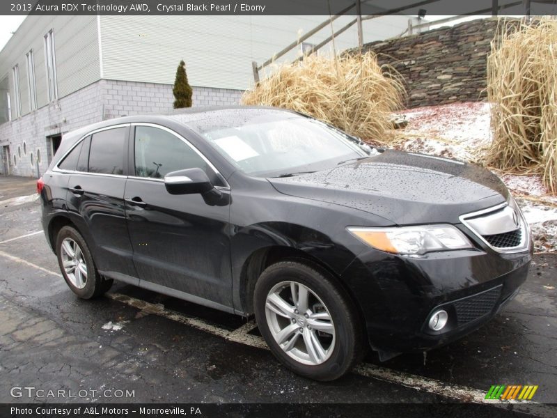 Crystal Black Pearl / Ebony 2013 Acura RDX Technology AWD