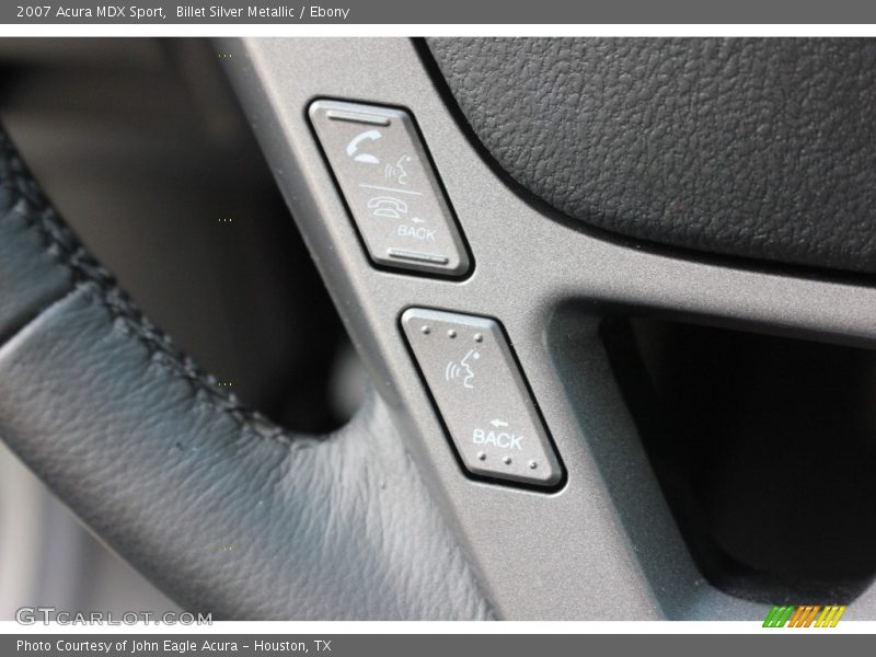Billet Silver Metallic / Ebony 2007 Acura MDX Sport
