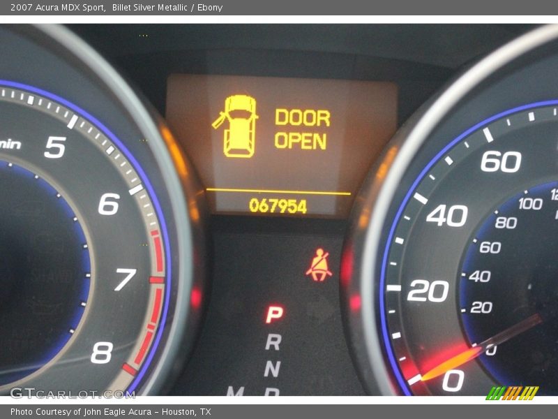 Billet Silver Metallic / Ebony 2007 Acura MDX Sport