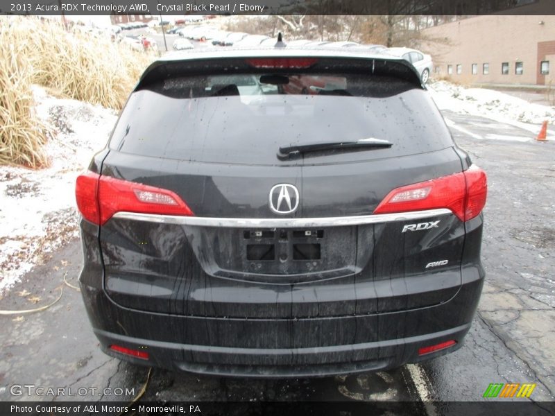 Crystal Black Pearl / Ebony 2013 Acura RDX Technology AWD