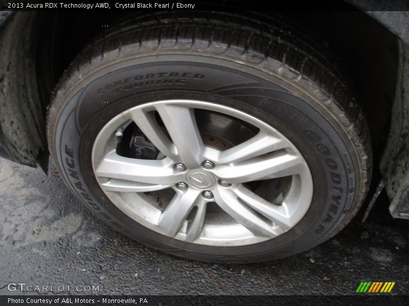 Crystal Black Pearl / Ebony 2013 Acura RDX Technology AWD