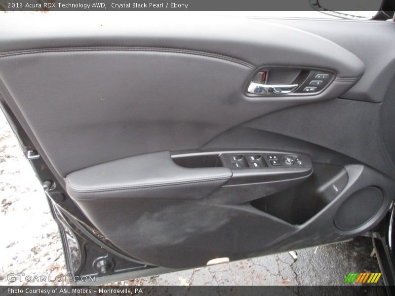 Crystal Black Pearl / Ebony 2013 Acura RDX Technology AWD