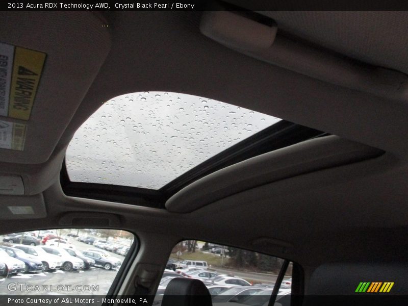 Crystal Black Pearl / Ebony 2013 Acura RDX Technology AWD