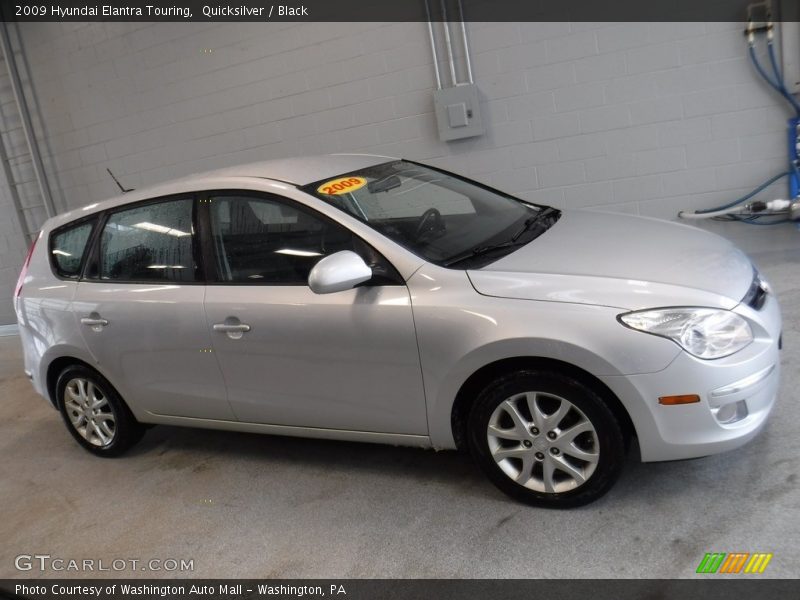 Quicksilver / Black 2009 Hyundai Elantra Touring