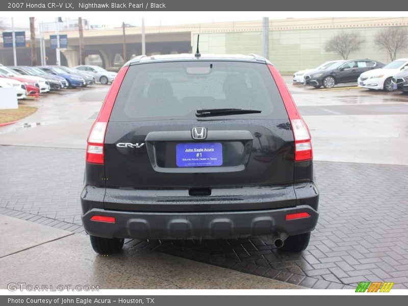 Nighthawk Black Pearl / Black 2007 Honda CR-V LX