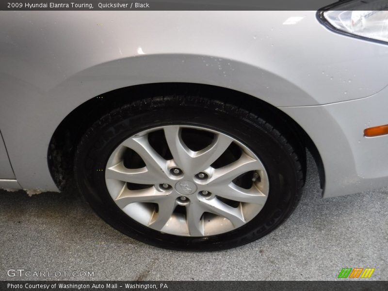 Quicksilver / Black 2009 Hyundai Elantra Touring
