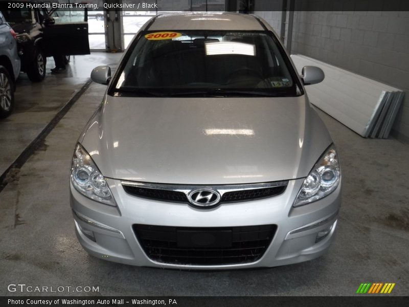 Quicksilver / Black 2009 Hyundai Elantra Touring