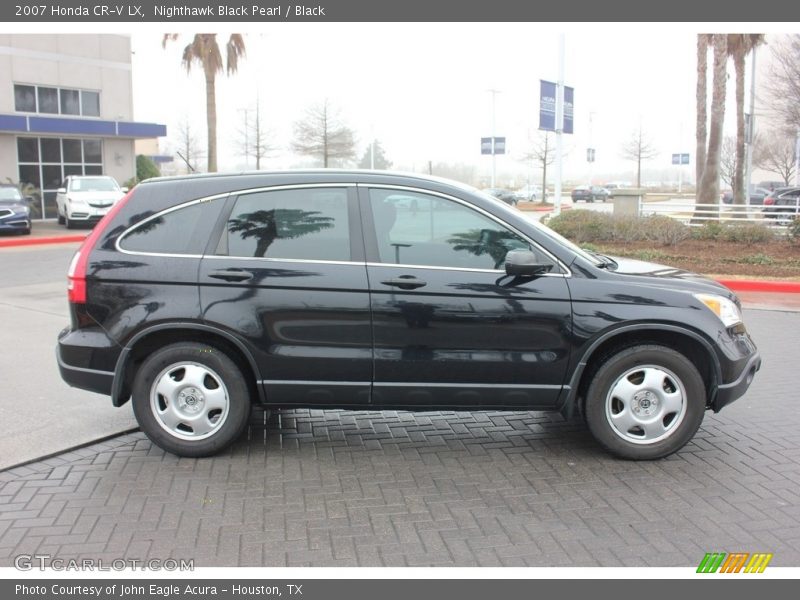 Nighthawk Black Pearl / Black 2007 Honda CR-V LX