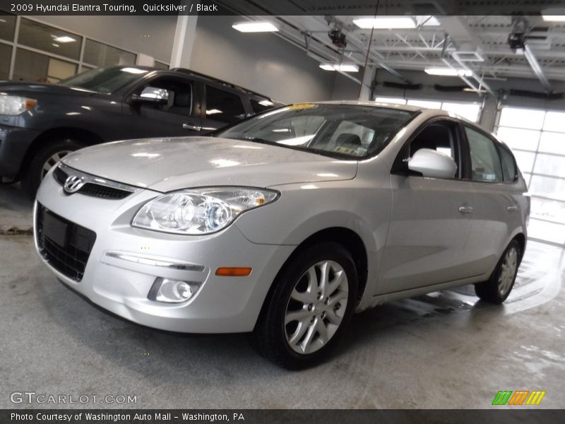 Quicksilver / Black 2009 Hyundai Elantra Touring