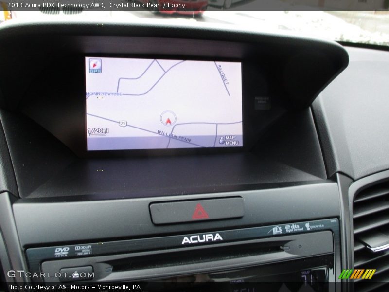 Crystal Black Pearl / Ebony 2013 Acura RDX Technology AWD