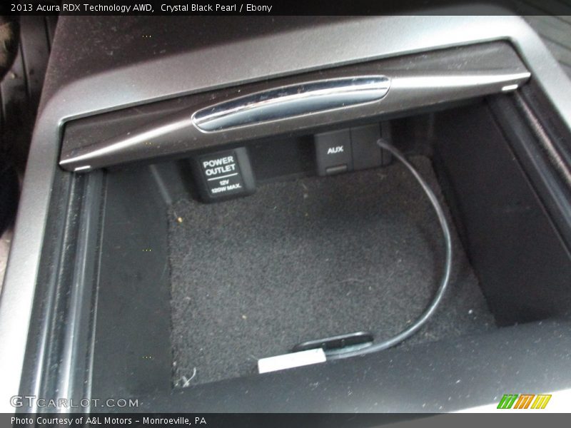 Crystal Black Pearl / Ebony 2013 Acura RDX Technology AWD