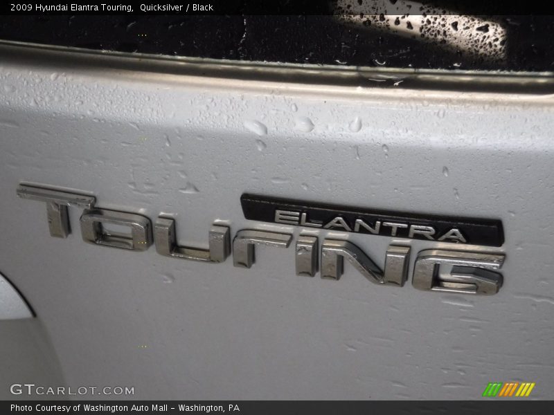 Quicksilver / Black 2009 Hyundai Elantra Touring
