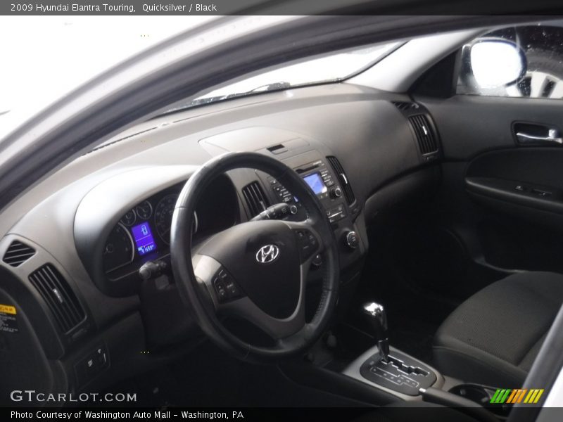 Quicksilver / Black 2009 Hyundai Elantra Touring