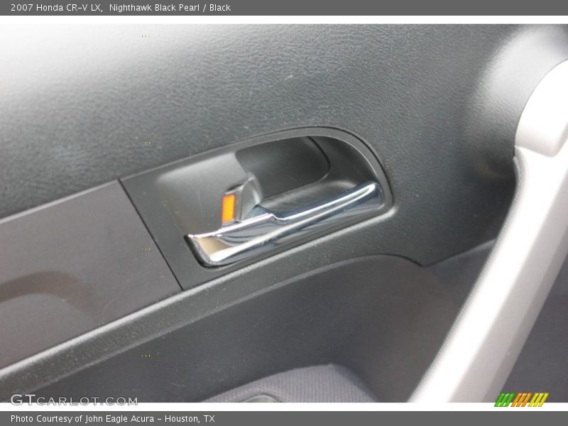 Nighthawk Black Pearl / Black 2007 Honda CR-V LX