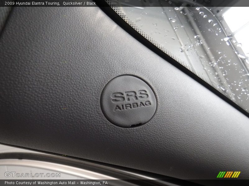 Quicksilver / Black 2009 Hyundai Elantra Touring