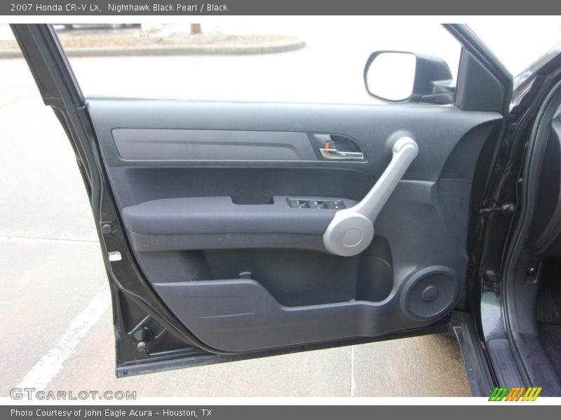 Nighthawk Black Pearl / Black 2007 Honda CR-V LX