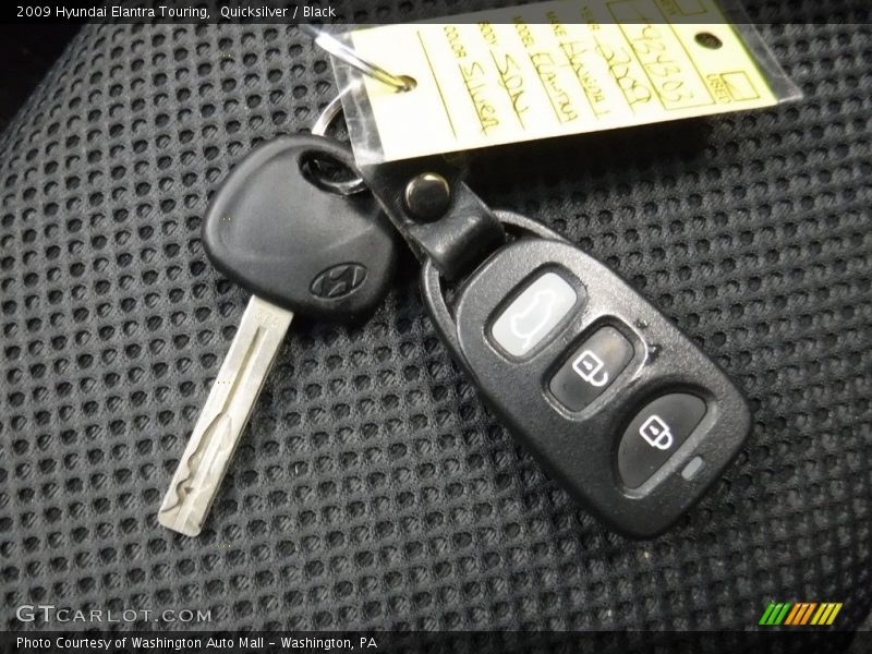 Quicksilver / Black 2009 Hyundai Elantra Touring