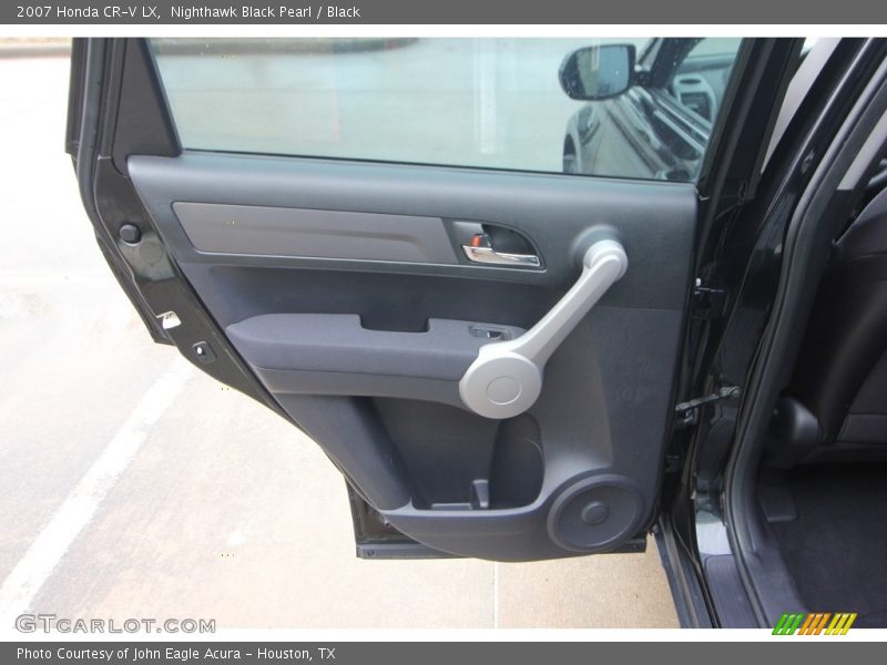 Nighthawk Black Pearl / Black 2007 Honda CR-V LX