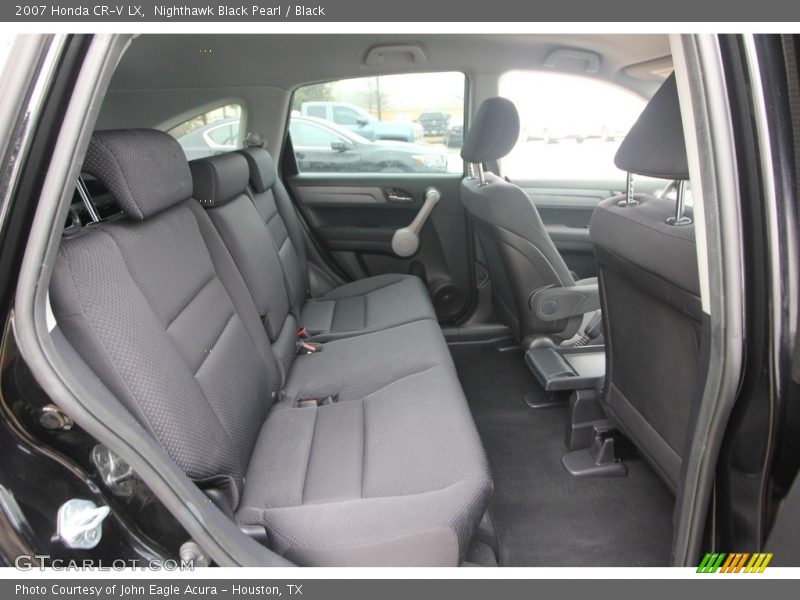Nighthawk Black Pearl / Black 2007 Honda CR-V LX
