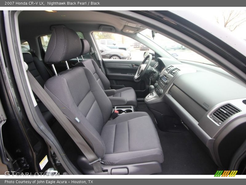 Nighthawk Black Pearl / Black 2007 Honda CR-V LX