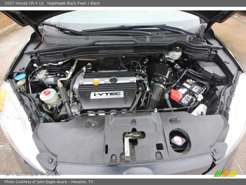 Nighthawk Black Pearl / Black 2007 Honda CR-V LX