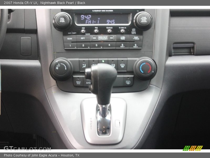 Nighthawk Black Pearl / Black 2007 Honda CR-V LX