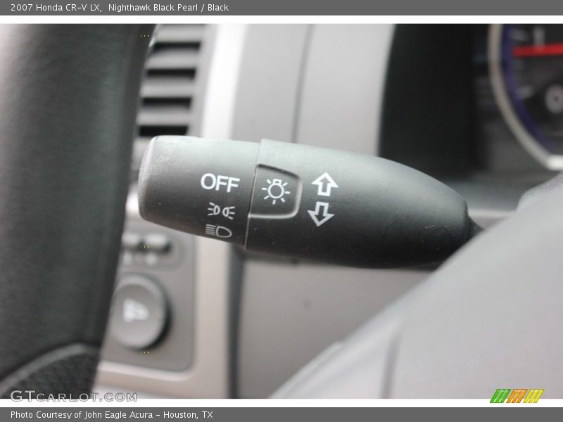 Nighthawk Black Pearl / Black 2007 Honda CR-V LX
